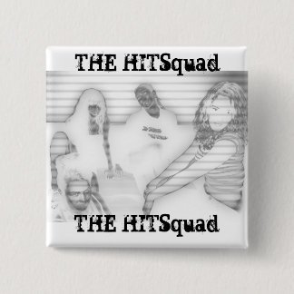 Badge Carré 5 Cm Dames de Hitsquad : Gris