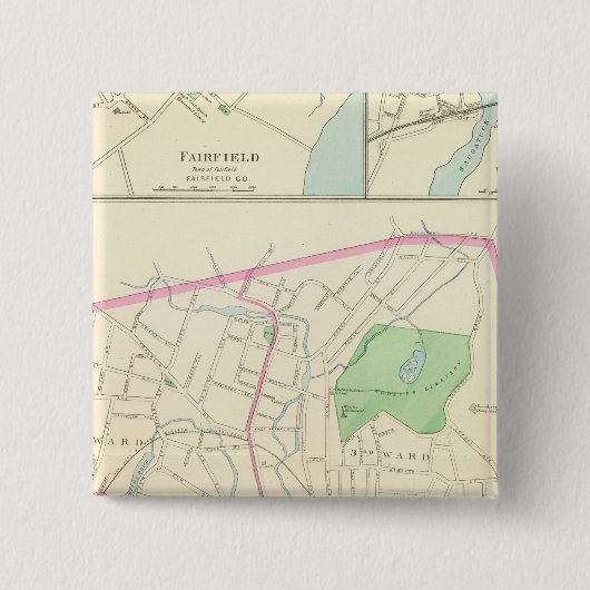 Badge Carré 5 Cm Danbury (Devant)