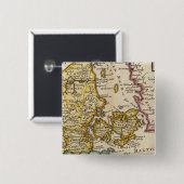 Badge Carré 5 Cm Danemark (Devant & derrière)