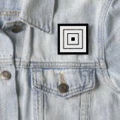 Badge Carré 5 Cm Danjuro Ichikawa (En situation)