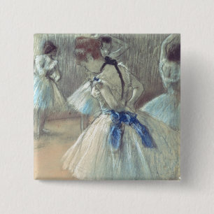 Badge Carré 5 Cm Danseur d'Edgar Degas  