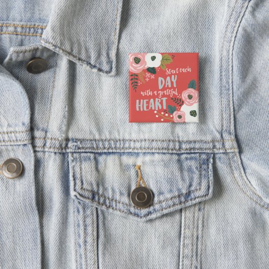 Badge Carré 5 Cm Daydreams (En situation)