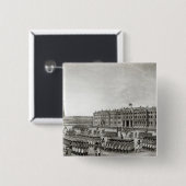 Badge Carré 5 Cm Défilé devant le palais impérial (Devant & derrière)