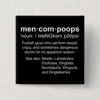 Badge Carré 5 Cm définition des méncompoops