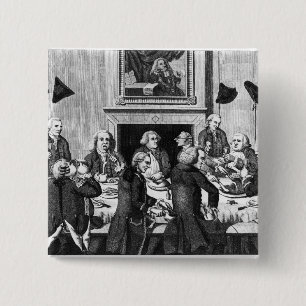 Badge Carré 5 Cm Dégustation, 1782