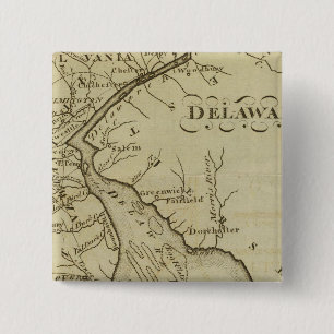 Badge Carré 5 Cm Delaware