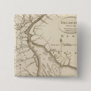 Badge Carré 5 Cm Delaware 5