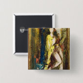 Badge Carré 5 Cm Delilah (Devant & derrière)