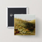 Badge Carré 5 Cm Dell tranquille (Devant & derrière)