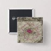 Badge Carré 5 Cm Département de la Seine (Devant & derrière)