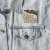 Badge Carré 5 Cm Dept De La Somme (En situation)