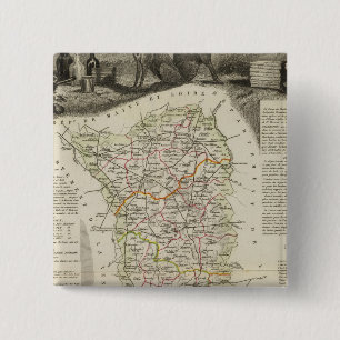 Badge Carré 5 Cm Dept Des Deux Sèvres