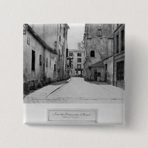 Badge Carré 5 Cm DES Marmousets Saint-Marcel de rue