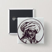 Badge Carré 5 Cm DES Pres de Josquin (Devant & derrière)