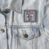 Badge Carré 5 Cm Des Troupes En Oregon Maintenant ! (En situation)