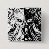 Badge Carré 5 Cm DesktopTelepathy (Devant)