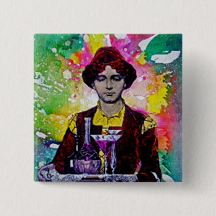 Badge Carré 5 Cm Desmond par Michael Moffa