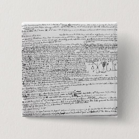 Badge Carré 5 Cm Dessins techniques (Devant)