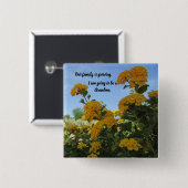 Badge Carré 5 Cm Devenir grand-parent Nouveau bébé Faire-part (Devant & derrière)