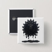 Badge Carré 5 Cm Déversement d'hydrocarbures (Devant & derrière)