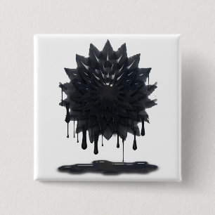 Badge Carré 5 Cm Déversement d'hydrocarbures