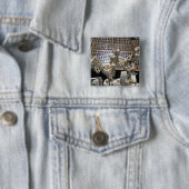 Badge Carré 5 Cm Dextre (En situation)