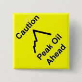 Badge Carré 5 Cm Diagramme maximal d'huile (Devant)