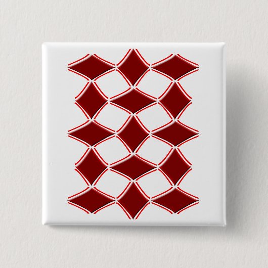 Badge Carré 5 Cm Diamants (Devant)