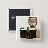 Badge Carré 5 Cm Diana (Devant & derrière)