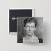 Badge Carré 5 Cm Dickinson violet (Devant & derrière)