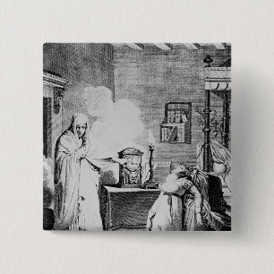 Badge Carré 5 Cm Dieu tout-puissant - mon Mother