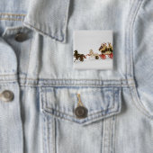 Badge Carré 5 Cm Diligence de jouet (En situation)