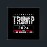 Badge Carré 5 Cm Donald Trump 2024 redonne l'élection américaine<br><div class="desc">Donald Trump 2024 redonne l'élection américaine</div>
