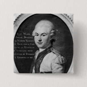 Badge Carré 5 Cm Donatien Marie Joseph de Vimeur