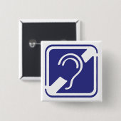 Badge Carré 5 Cm Douleurs abdominales, douleurs abdominales, douleu (Devant & derrière)