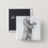 Badge Carré 5 Cm Dr. Samuel Johnson (Devant & derrière)