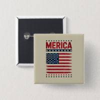 Drapeau Américain 4 juillet Merica