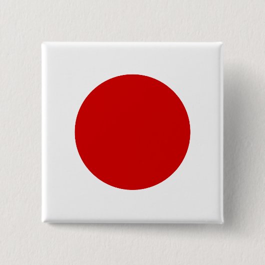 Badge Carré 5 Cm Drapeau de haute qualité du Japon (Devant)
