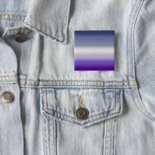 Badge Carré 5 Cm Drapeau de la fierté lesbienne du bouton Gradient 