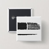 Badge Carré 5 Cm Drapeau personnalisé (Devant & derrière)