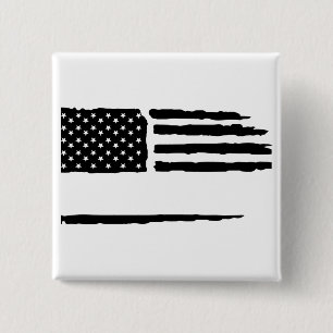 Badge Carré 5 Cm Drapeau personnalisé