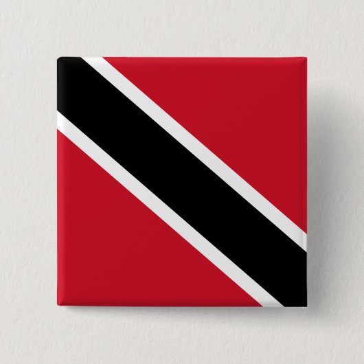 Badge Carré 5 Cm drapeau trinidad et tobago (Devant)