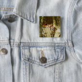 Badge Carré 5 Cm Droit de passage (En situation)