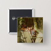 Badge Carré 5 Cm Droit de passage (Devant & derrière)