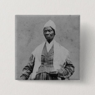 Badge Carré 5 Cm Droits civiques d'Abolishionist de suffrage de