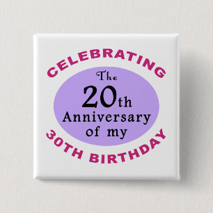 Badge Carré 5 Cm Drôle 50e anniversaire Gag Cadeaux