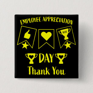 Badge Carré 5 Cm Drôle cadeaux d'affaires