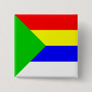 Badge Carré 5 Cm Druze, République démocratique du Congo