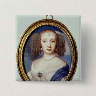 Badge Carré 5 Cm Duchesse d'Orléans, c.1665