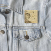 Badge Carré 5 Cm Dumbartonshire (En situation)